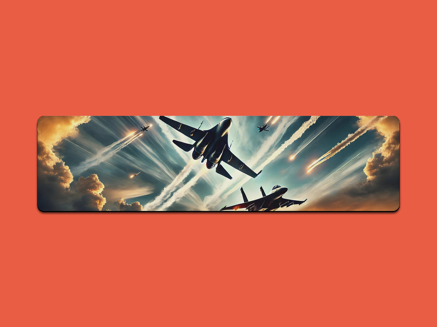 Fighter Planes at Daybreak Gaming Mat - Desk Mat - 3 SIZES